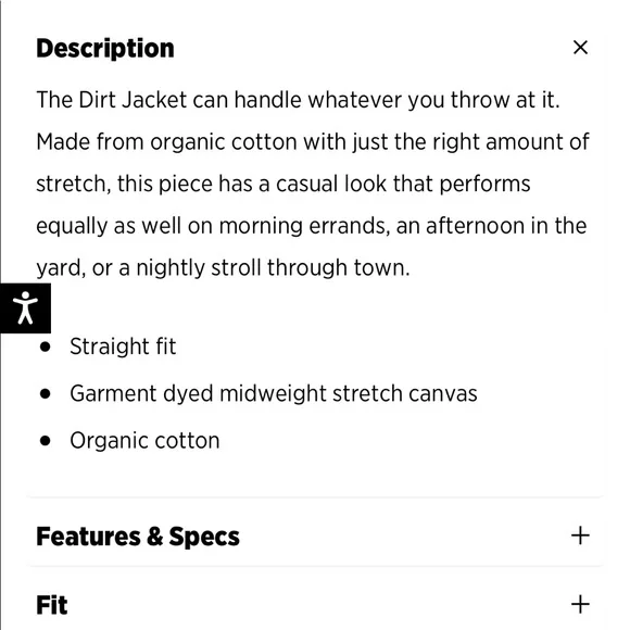 Topo Designs Black Dirt Jacket NWT - Picture 10 of 14